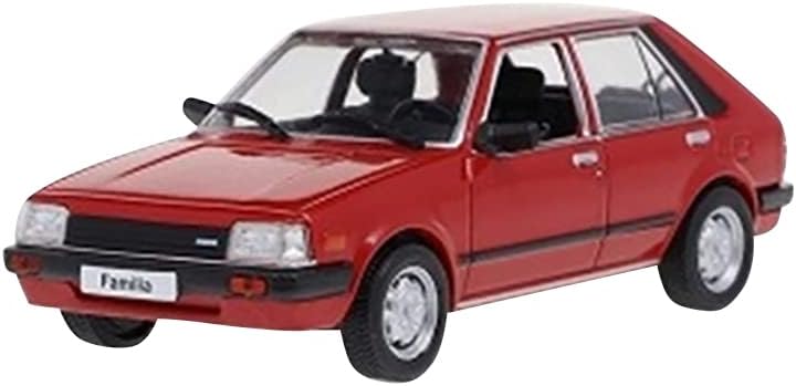 First: 43 1/43 Mazda 323 (Familia) 1980 Red Overseas specification