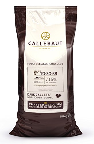 Callebaut 70 % virutas de chocolate negro ( callets ) 10kg