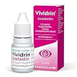VIVIDRIN Azelastin 0,5 mg/ml Augentropfen 6 ml