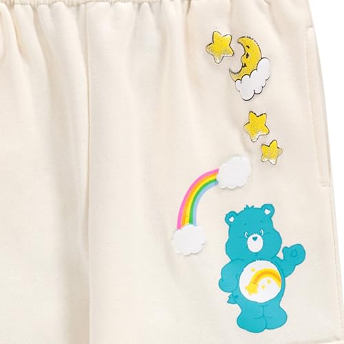 Image of Care Bears Girls Cargo Sweatpants with Pockets Featuring Wish and Cheer Bear- Sizes 4-16