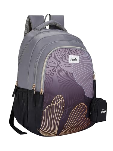Image of Genie 19 inch Laptop Backpack for Women & Girls | Spacious Office, College & Travel Bag | Water Resistant, Multi-Compartment with Padded Laptop Sleeve