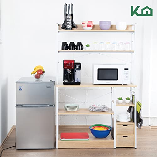 Cocina, Home muebles microondas madera Marca Kingshouse (2)