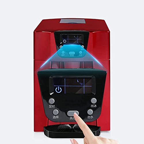 Máquina eléctrica automática de hielo 2 en 1 miniatura 4
