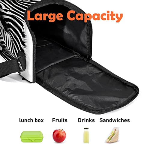 Bolsa de almuerzo con cremallera Wildlife porta alimentos para hombres 3