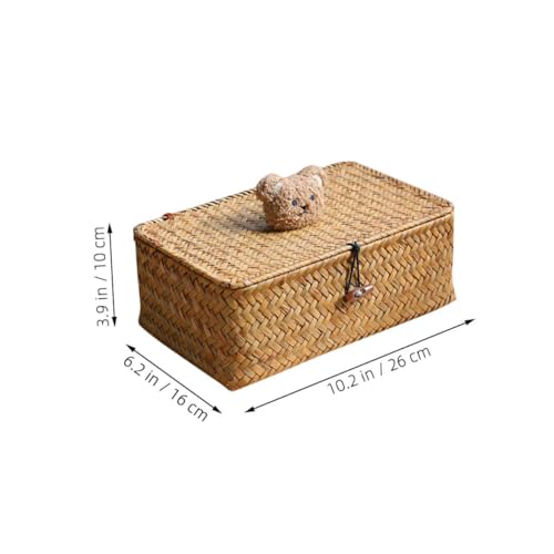 Panier de rangement pour couvercle pour éliminer le désordre des pailles