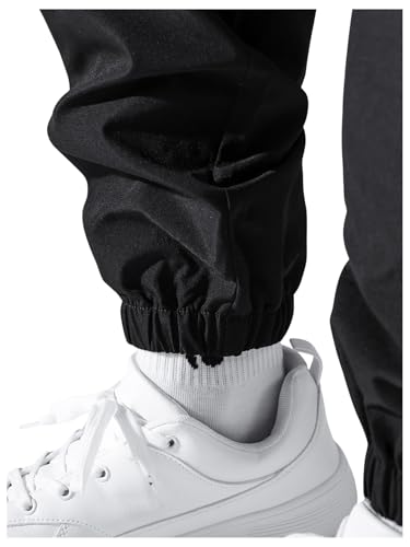GORGLITTER Men's Cargo Joggers Casual Track Pant Techwear Workout Streetwear Sweatpants Trousers4