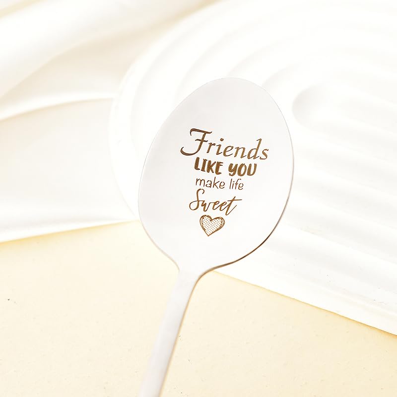 Cuillère à Café Amusante Pour Ami, Cadeau D'amitié Pour Femme