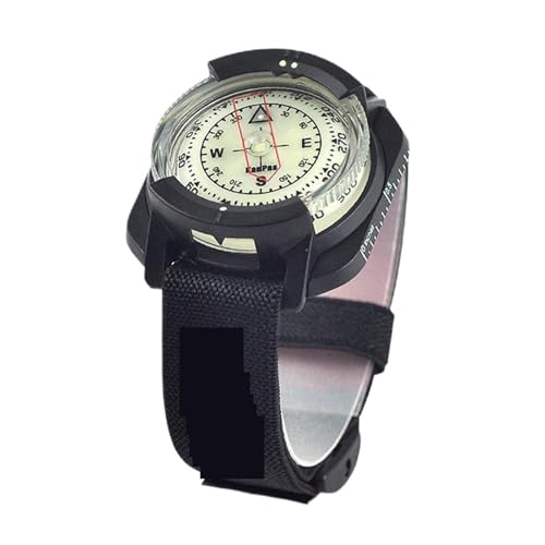 XIEweiZHI Brújulas Brújula for Exteriores, brújula de Buceo Profesional, navegador Impermeable, Reloj Digital, brújula for natación y Buceo