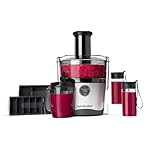 NutriBullet Juicer Pro Centrifugal Juicer Machine for Fruit, Vegetables, and Food Prep, 27 Ounces/1.5 Liters, 1000 Watts, Silver, NBJ50200