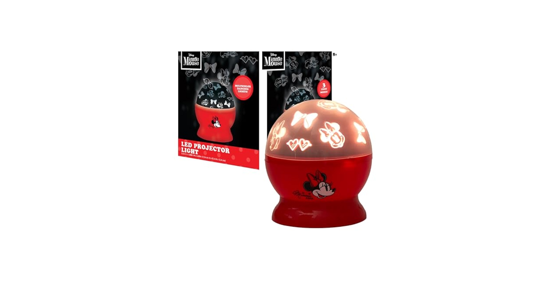 Amazon.com: Idea Nuova Disney Minnie Mouse Rotating LED