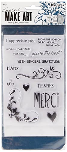 Wendy Vecchi Make Art Set Merci & MO, Merci & More, One Size - Image 3