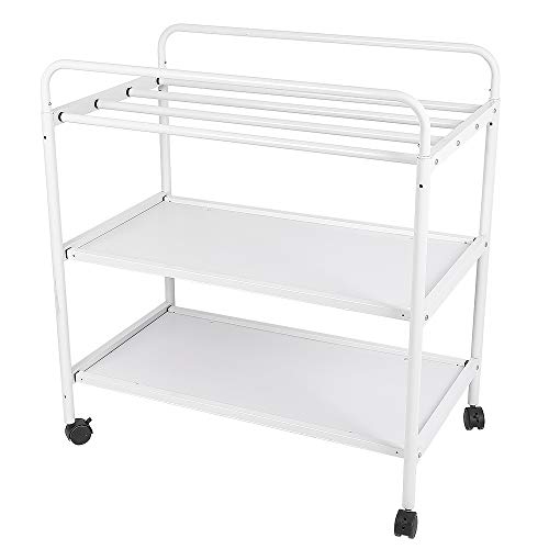 Table à Langer Pliante Ergonomique Charge 25KG avec Panier Latéral - 5