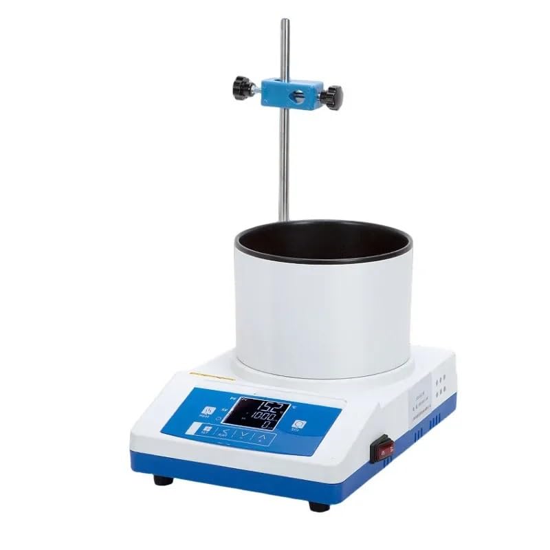 Baño de agua eléctrico digital con agitación magnética y calefacción, baño de aceite de temperatura constante, máquina electromagnética para uso en laboratorio