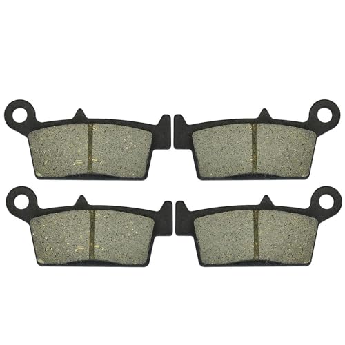 SPAMFAFGHQ Pastillas De Freno Delanteras Y Traseras Motocicleta para Y&amaha YZ WR 125 250 400 426 F 2T YZ125 YZ250 YZ400 YZ426 WR250 WR400 WR426 Etc Pastillas de Freno(2 Pairs Rear)