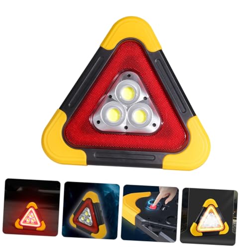 Triangle de sécurité avec LED pour voiture panneau réfléchissant compact