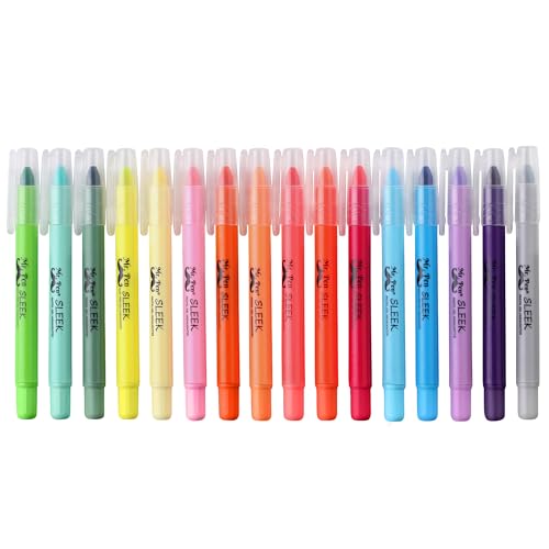 Image of Mr. Pen- No Bleed Gel Highlighters, Assorted Colors, 16 Pack | Bible Highlighters and Pens No Bleed, Bible Markers for Study, Journaling, School Supplies and Accessories