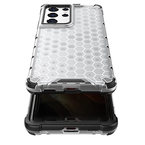 Image of Glasgow Back Case Cover Designed for Samsung Galaxy S21 Ultra 5G - Transparent