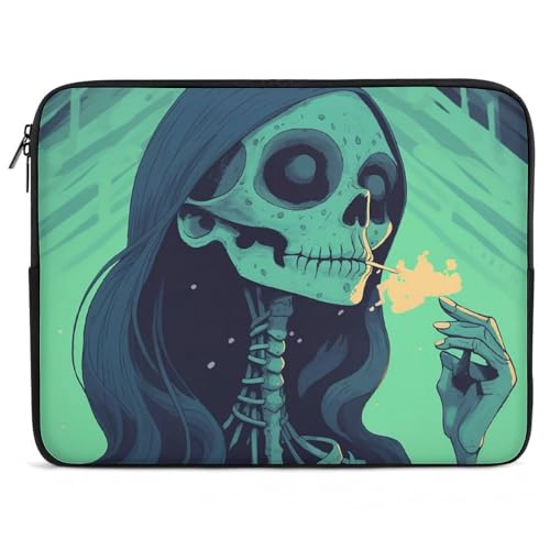 Funda para portátil 10 pulgadas con diseño esqueleto miniatura 1