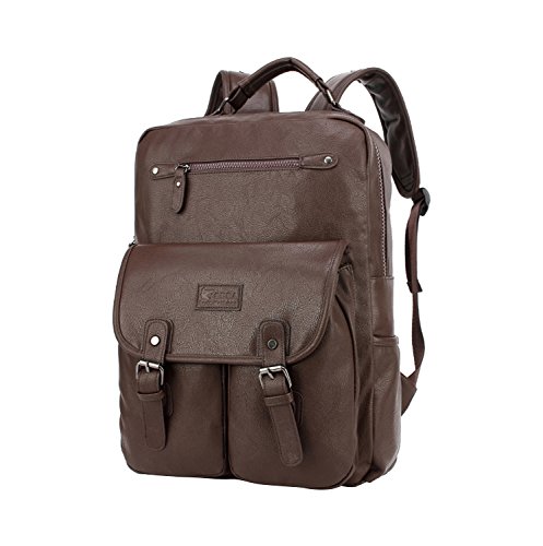 North Wolf Man, Zaino Casual Marrone #F210, Braun