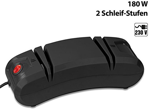Aiguiseur électrique en céramique pour couteaux en acier - 180 W [Rosenstein & Söhne]