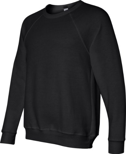 Bella Canvas Sponge Fleece Crew Neck Sweatshirt (3901) Black, XL