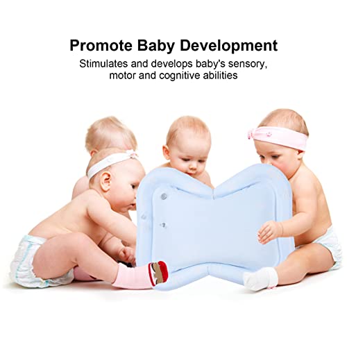 Tapete de água para bebê, dobrável à prova de vazamentos engraçado PVC para crianças de 1 a 3 anos T