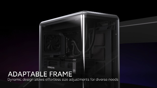Amazon | CoolerMaster MasterFrame 600 Silver PCケース [MF600-SGNN