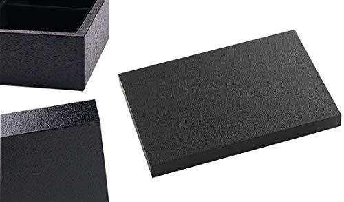 Black Velvet Stackable 20 Hooks Necklace Jewelry Tray Showcase Display Organizer Holder For Dresser Decorative Storage Box Case Single Plate For Little Girls Accessary, Women Long Hand Chains Jewels #TOP2