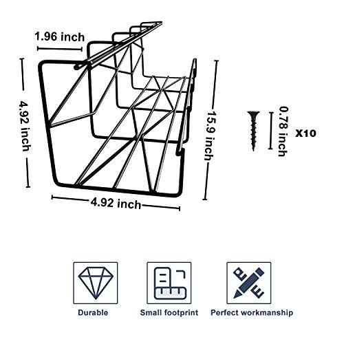 Under Desk Cable Tray Cable Organizer Tray for Wire Management,Metal Wire Cable Tray for Office,Home,Studio and More - Thumbnail 2