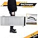 ORFORD Portable Wheelchair Ramp 3FT, 35.7''L×28.7''W Handicap Ramps, Non-Skid Aluminum Wheel Chair Ramp, Threshold Ramps for Doorways, Wheelchair Ramps for Home Steps, Stairs, Entry, Doorways