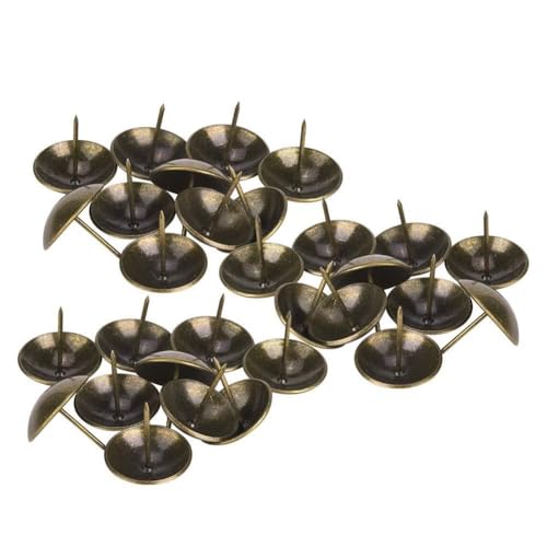30 Uds Tapicería de Uñas Cabeza Redonda...