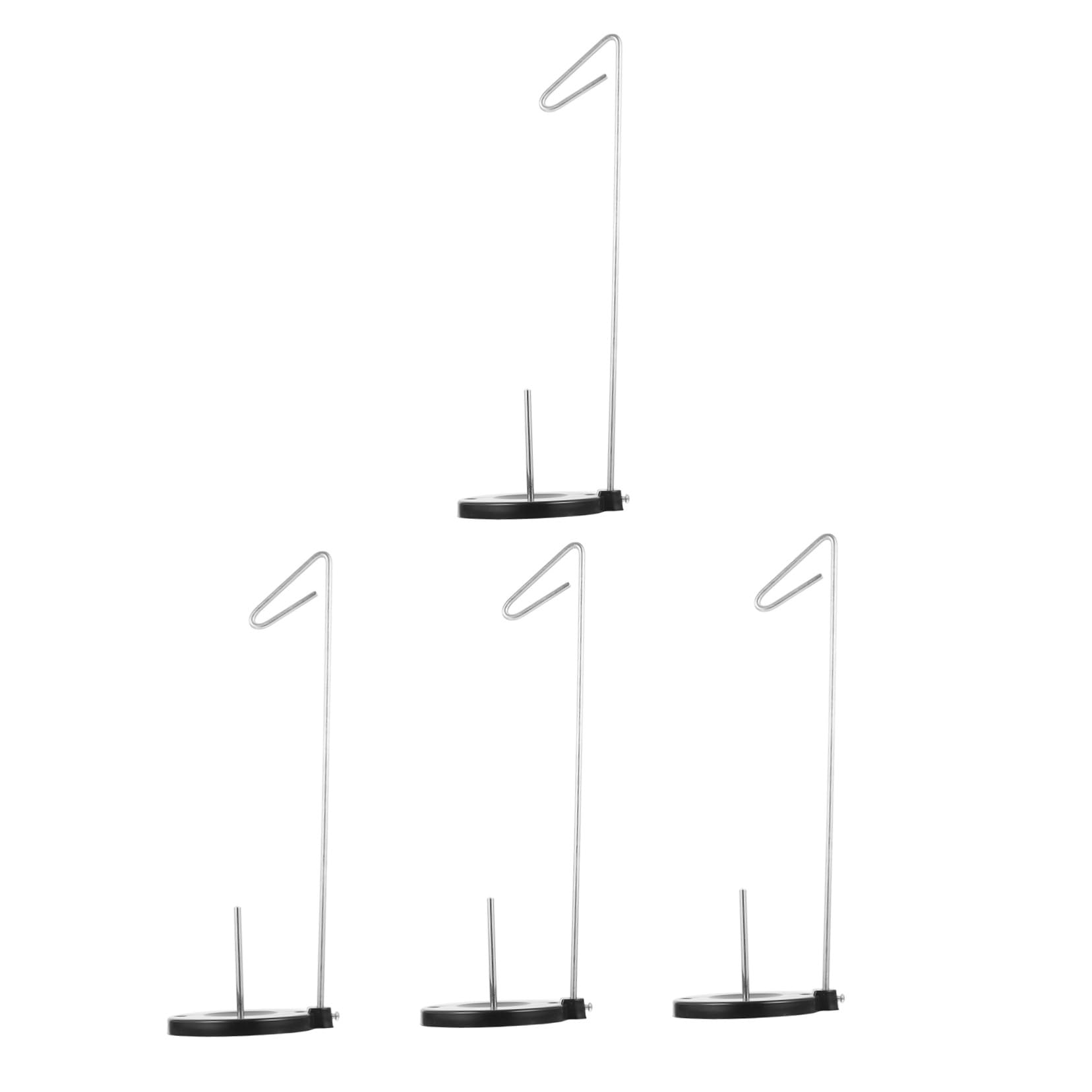 SHINEOFI 4piezas Portahilos para Máquina de Coser Soporte de Hilo Simple Base de Plástico para Portacarretes de Cono Único para Proyectos de Costura y Acolchado