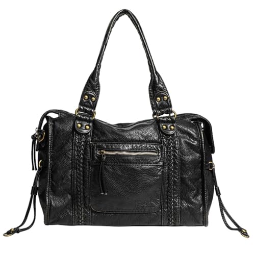 Sac à bandoulière vintage pour professionnels de la mode cherchant un look décontracté