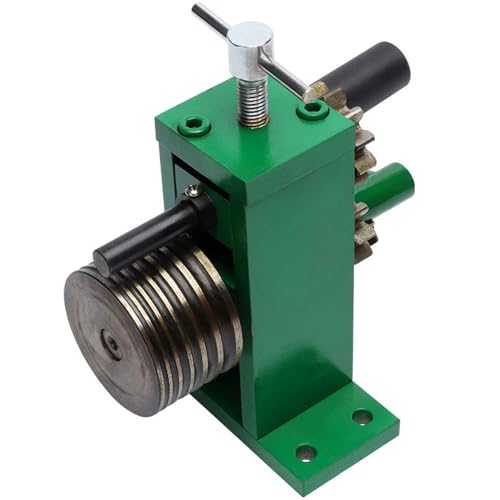 Machine à laminer les bijoux manuelle avec engrenage de transmission et base lisse stable - 2