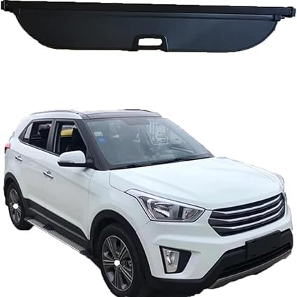 Auto versenkbare hinteren Kofferraum Paket Regal Cargo Covers per Hyundai ix25 2014 2019, Gepäck Vorhang Privatsphäre schützendes Zubehör