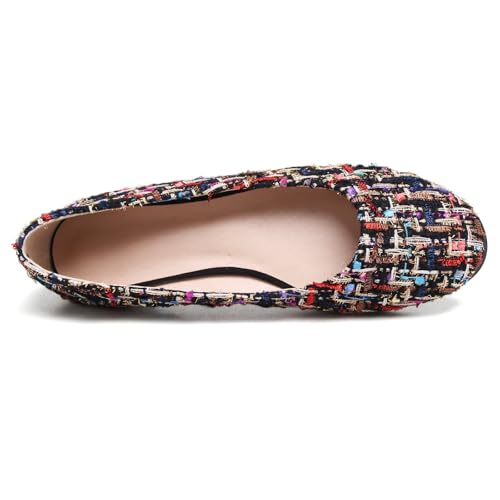 Image of SAILING LU Casual Shoes for Women Dressy Ballet Flats | Comfort Fit, Work Shoes,Casual for Women, Slip-Ons Loafers