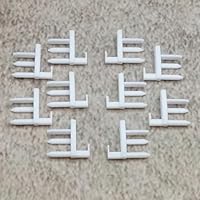 ULEIVA 5 Paar (10 Stck) Endstück Weiss Rastrollo Ersatzteil kompatibel mit Dometic Seitz Rollo 2000 Wohnmobil Caravan Boot (Weiss)