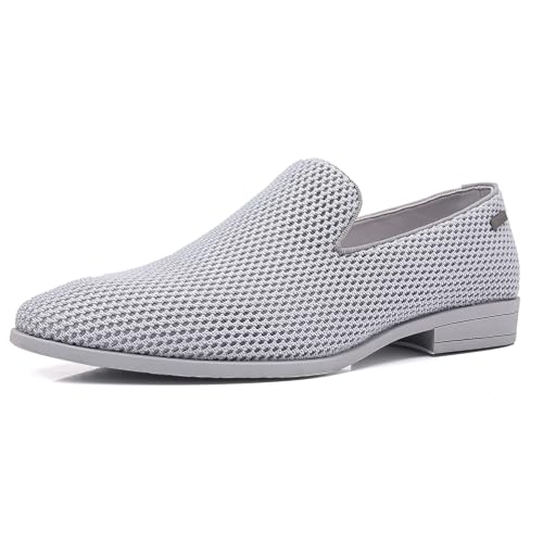 Image of Mens Tuxedo Dress Loafers Slip On Formal Wedding Shoes