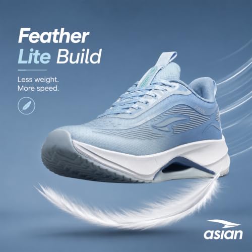 Image of ASIAN Quantum-13 Men's Lightweight Running Shoes | Breathable Sports Sneakers with Advanced Cushioning for Running, Training Athletic Sports Shoes for Daily Use