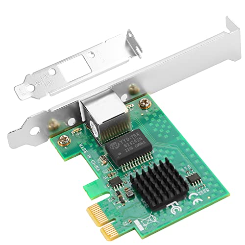 Image of 2.5GBase-T PCIe 3.1 Gigabit Network Card +3ft Cat8 Ethernet Cable for Gaming, Streaming, PC, 2.5G /1G /100Mbps RJ45 LAN Controller, Intel I225-V B3 Chipset, Support Windows 10 /11 Linux