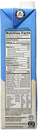 SOY DREAM Enriched Vanilla Organic Soymilk, 32 fl. oz. (Pack of 6)
