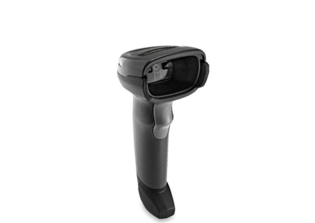 Lettore Portatile di Codici a Barre 1D e 2D con Connessione Wireless e USB, Nero