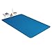 Ð¡omfortable Pet Grooming Mat | Padded Mat for at-Home Grooming Dogs and Cats | Bathing Mat for Pets, 23Ã—16 Inch, Blue