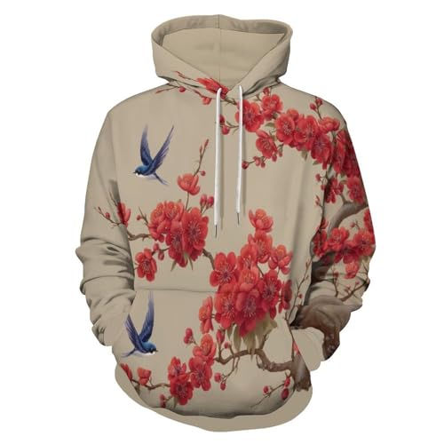 Pull décontracté peinture chinoise pour vos sorties urbaines et moments de détente chic