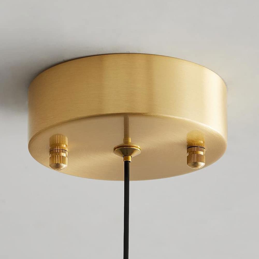 Araña de Metal Simple Japonesa Lámpara Colgante de Vidrio Pantalla G9 Fuente de luz Colgante Altura Ajustable Sala de Estar Mesita de Noche Accesorios de iluminación Decorativos