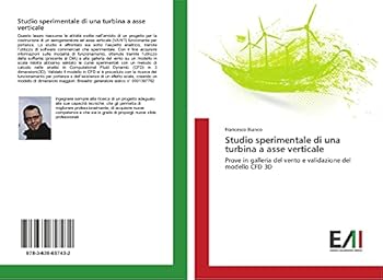 Paperback Studio sperimentale di una turbina a asse verticale [Italian] Book