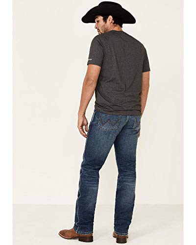 Image of Wrangler Men's Retro Slim Fit Straight Leg Jean