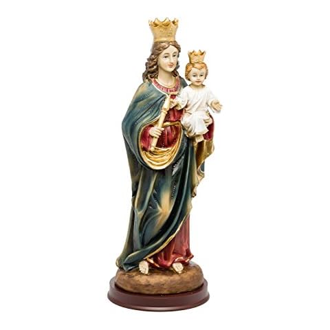 Heiligenfigur Maria mit Jesus Kind 31cm Skulptur Statue Figur Madonna sculpture Cover