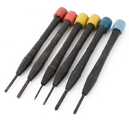Set de herramientas metálicas Aexit con 6 destornilladores