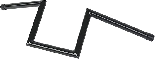 WZLW Manillar universal Drag 8 Rise de 1 pulgada en Z para Harley Sportster Touring Softail